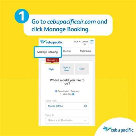 cebu pacific manage booking|Iba pa.